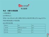 （浙江专用）2021届高考数学一轮复习第三章函数的概念、性质与基本初等函数3.5对数与对数函数课件