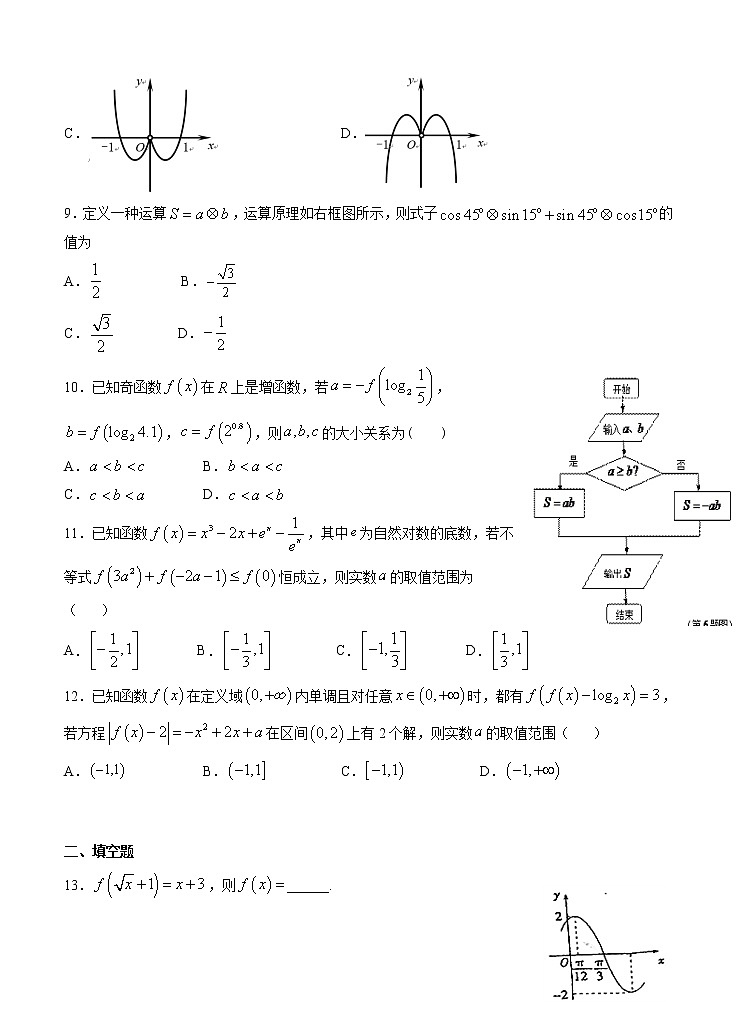 四川省新津中学2021届高三上学期开学考试 数学（文）（含答案）02