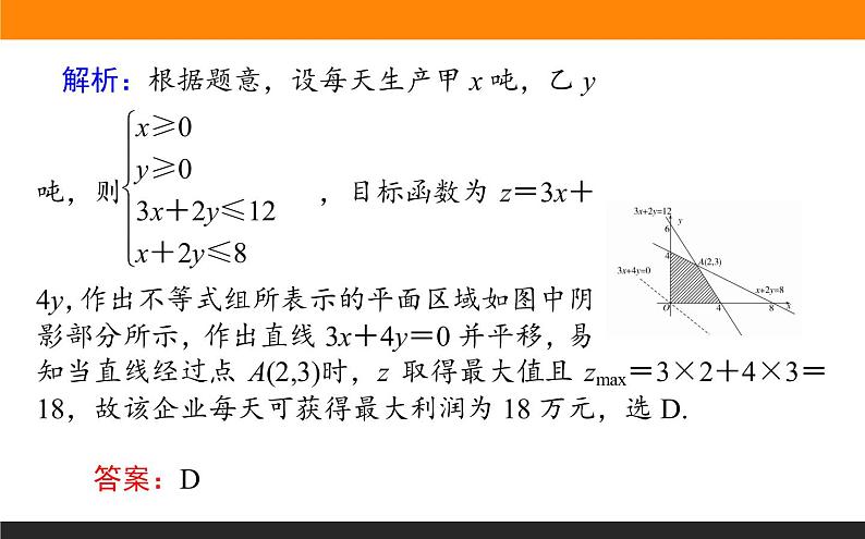 6.3 二元一次不等式（组）与简单的线性规划问题 PPT课件第8页