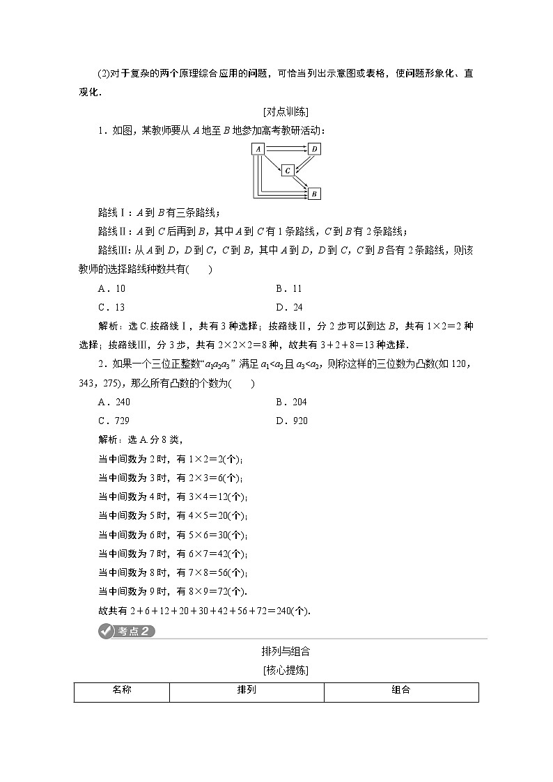 2020浙江高考数学二轮讲义：专题六第1讲　计数原理、二项式定理02