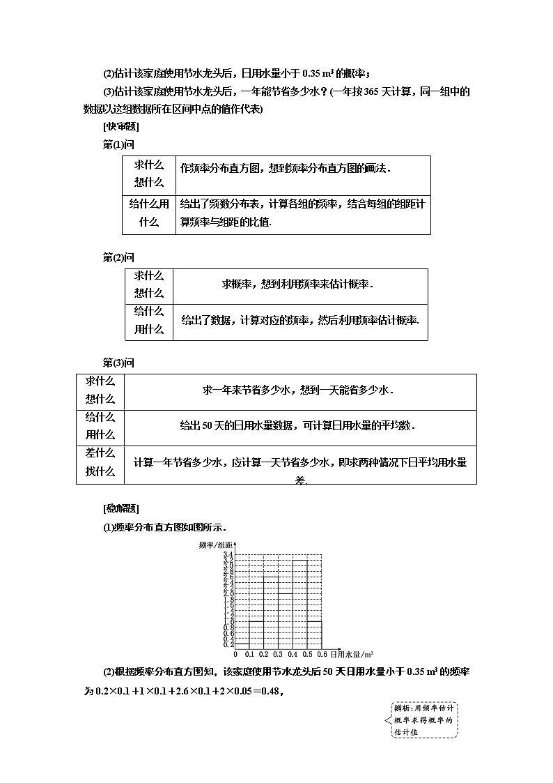 2019版二轮复习数学（文）通用版讲义：第一部分第二层级高考5个大题题题研诀窍概率与统计问题重在“辨”——辨析、辨型、辨图第2页