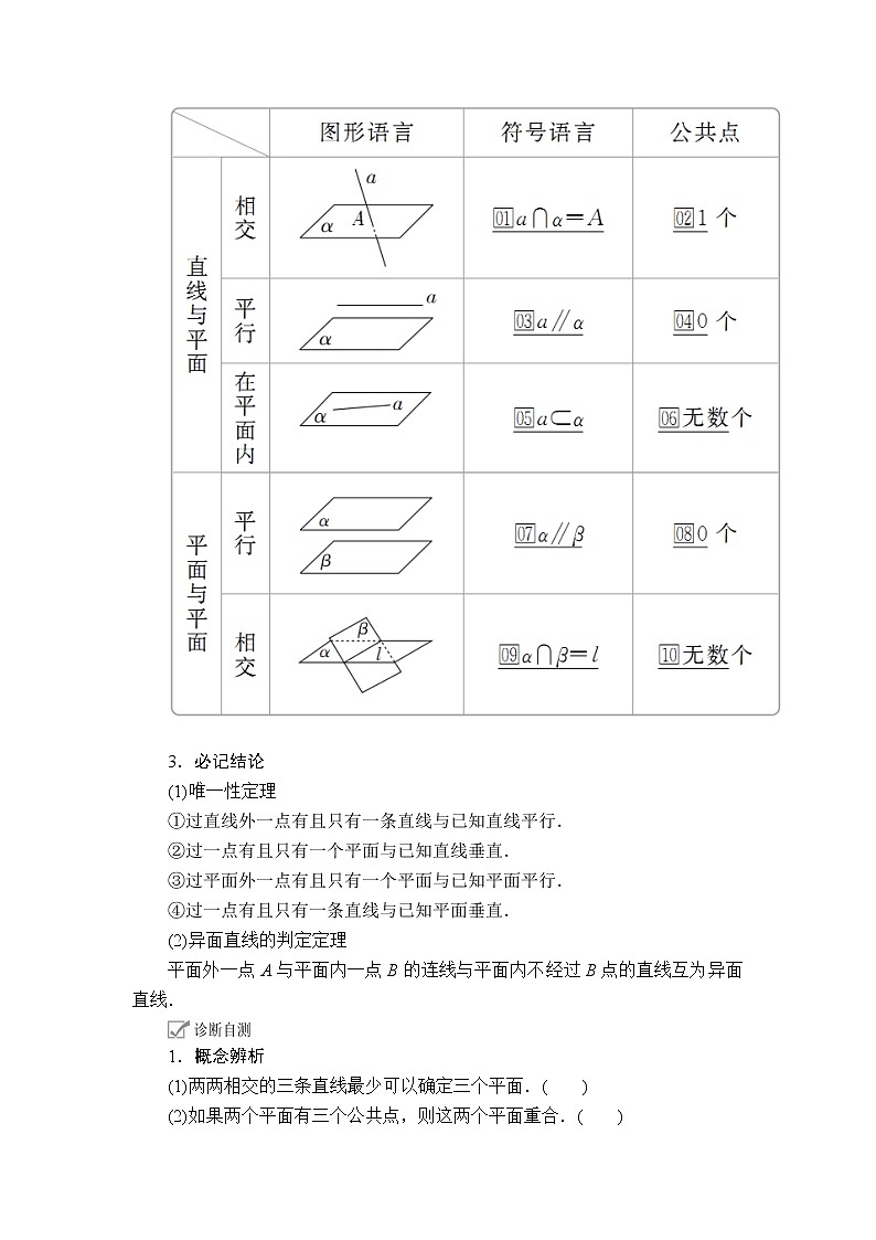 2020年高考数学理科一轮复习讲义：第7章立体几何第3讲02