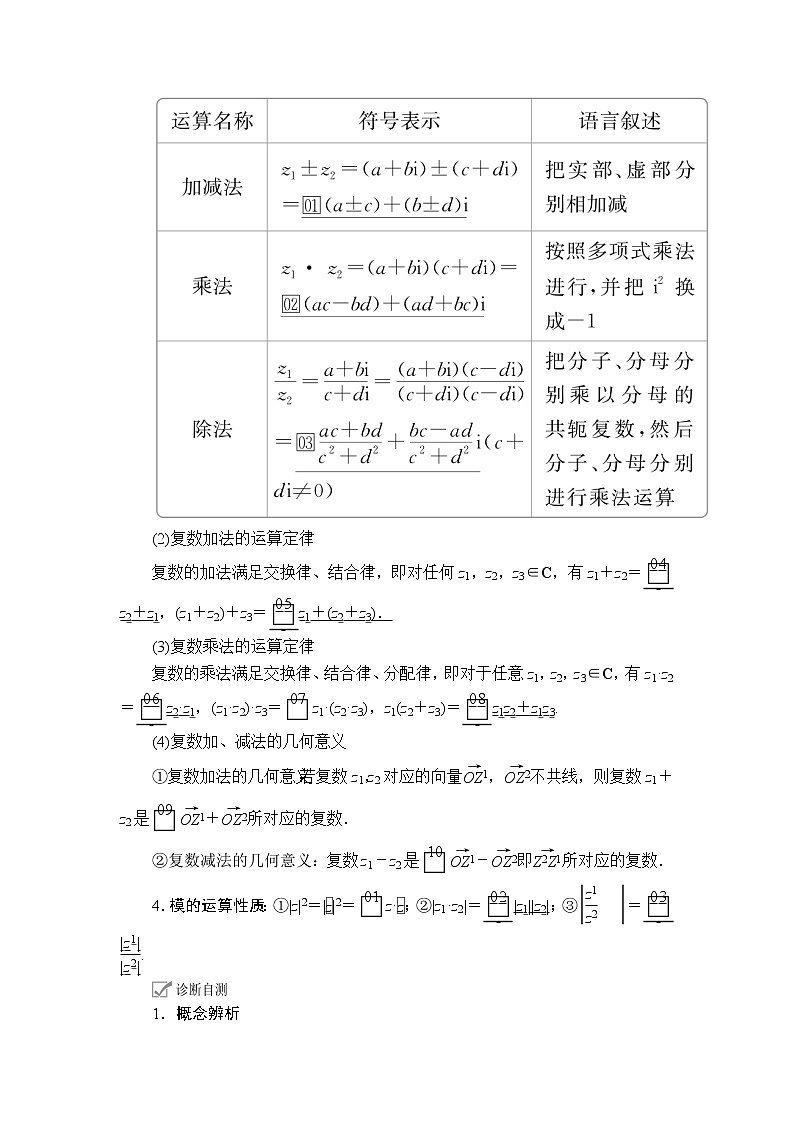 2020年高考数学理科一轮复习讲义：第11章算法复数推理与证明第2讲03