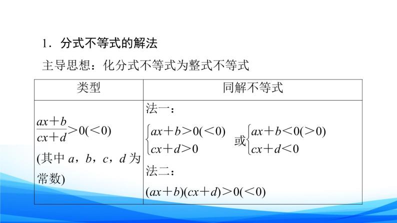 新人教A版数学必修第一册课件：第2章+2.3+第2课时　一元二次不等式的应用08