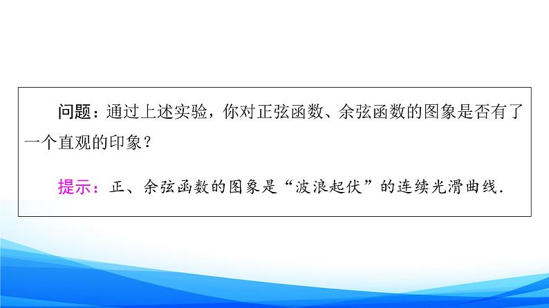 新人教A版数学必修第一册课件：第5章+5.4.1　正弦函数、余弦函数的图象05