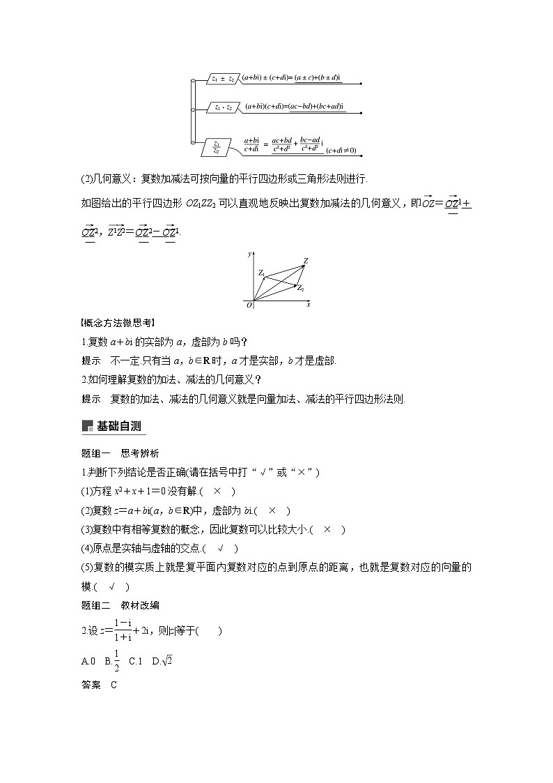 2020版高考数学（理）新增分大一轮人教通用版讲义：第五章　平面向量与复数5.5第2页
