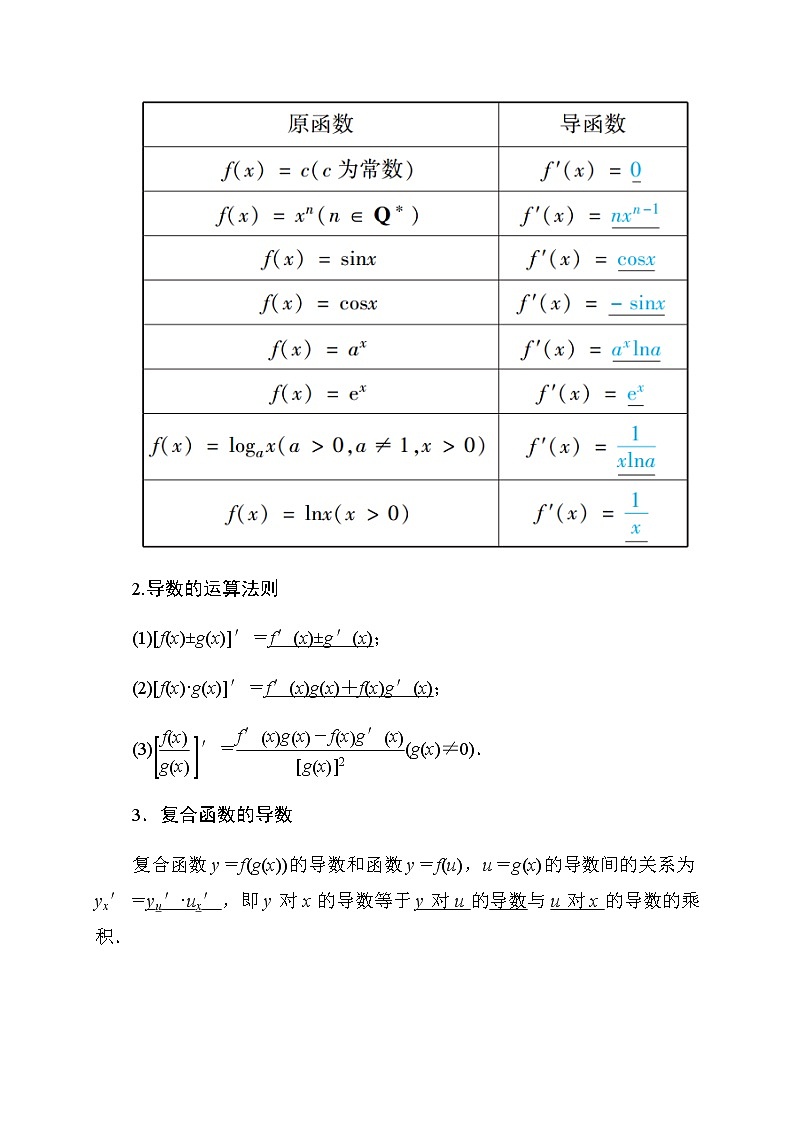 2020高考数学理科大一轮复习导学案：第二章函数、导数及其应用2.10第3页