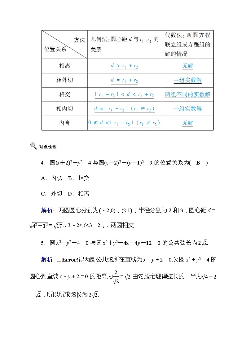 2020高考数学理科大一轮复习导学案：第八章平面解析几何8.4第3页