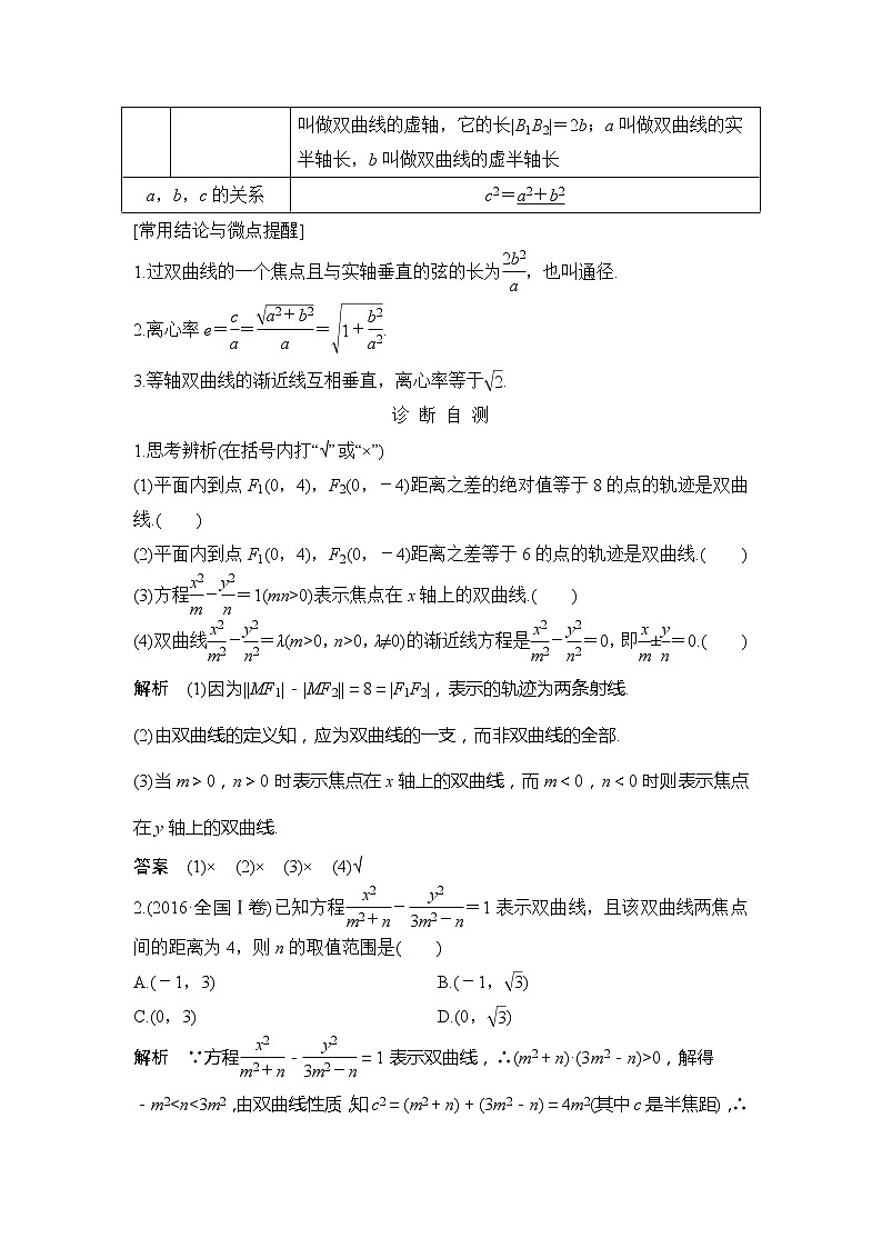 2019版高考数学（文）创新大一轮人教A全国通用版讲义：第九章平面解析几何第6节02