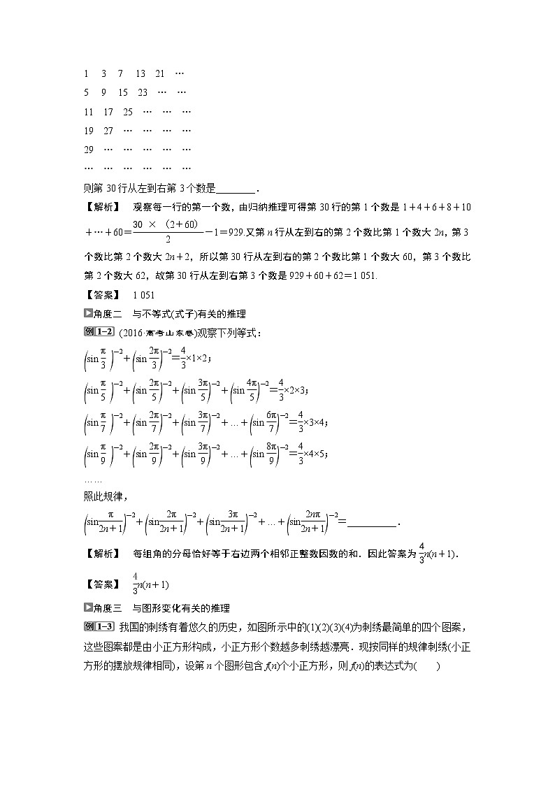 2019版高考数学（理）一轮精选教师用书人教通用：第12章3第3讲　合情推理与演绎推理03