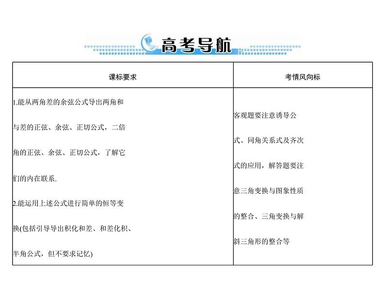 第三章 第4讲 简单的三角恒等变换-2021届高三数学一轮高考总复习课件(共42张PPT)02