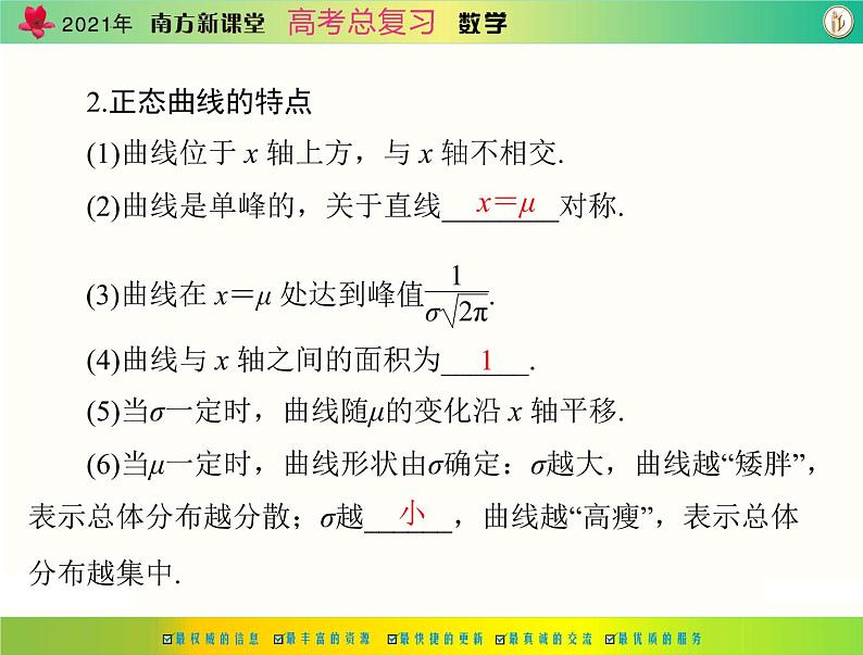 第九章 第11讲 条件概率与正态分布-2021届高三数学一轮高考总复习课件(共43张PPT)04