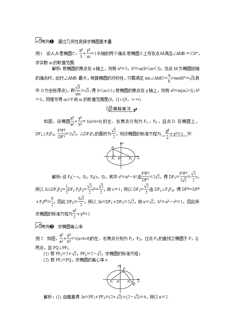 2020版江苏高考数学一轮复习学案：第47课《椭圆的几何性质》(含解析)第2页