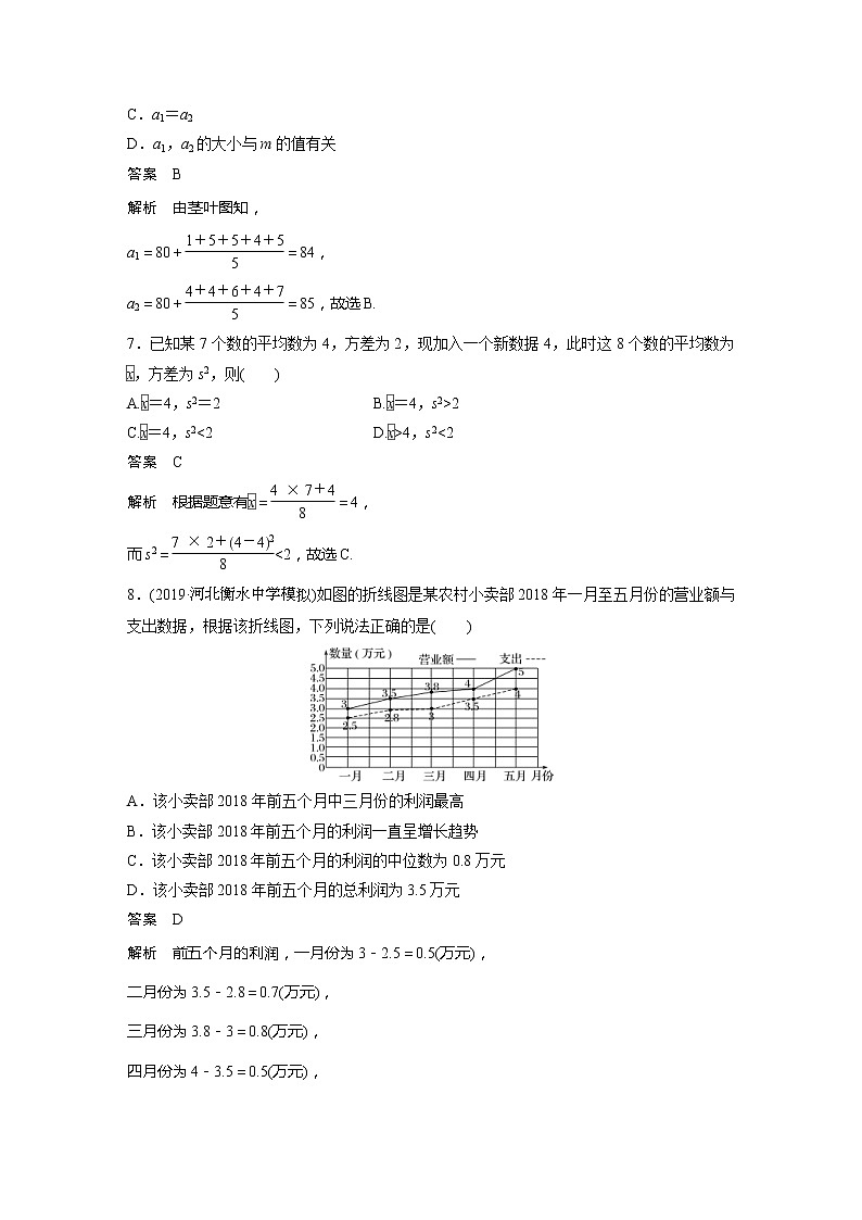 2020版新高考数学一轮（鲁京津琼）精练：第11章 阶段自测卷（七） (含解析)03