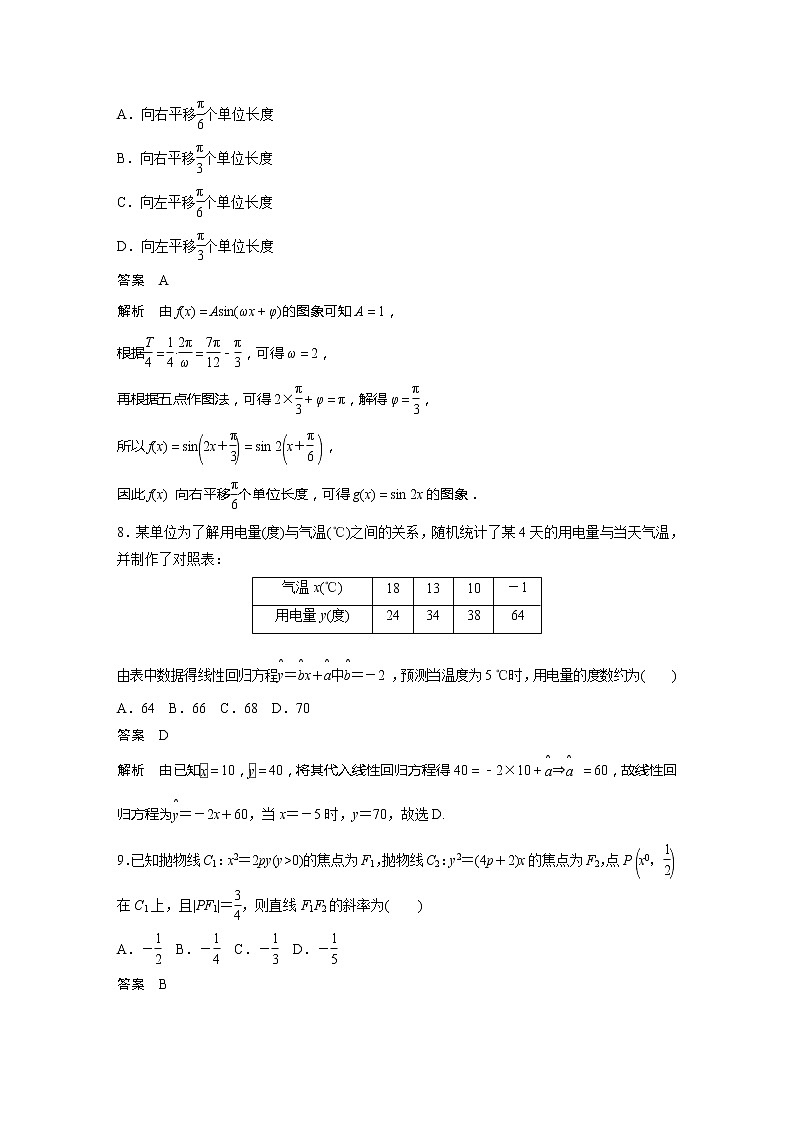 2020版新高考数学一轮（鲁京津琼）精练：第12章 模拟试卷（二） (含解析)03