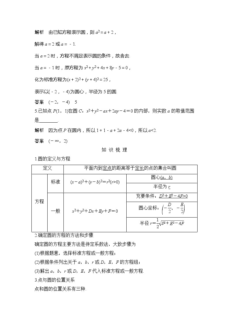 2019版高考数学（理）创新大一轮江苏专用版讲义：第九章平面解析几何第54讲02