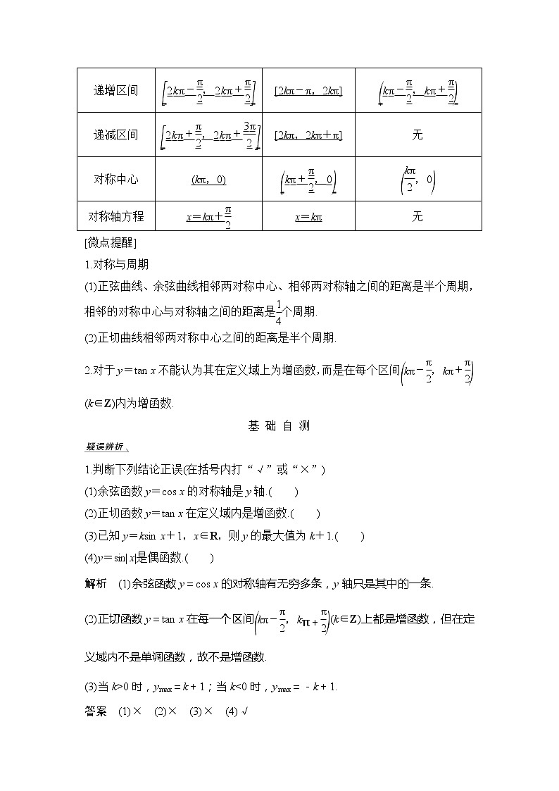2020版数学（理）新设计大一轮人教A版新高考（鲁津京琼）讲义：第四章三角函数、解三角形第4节02
