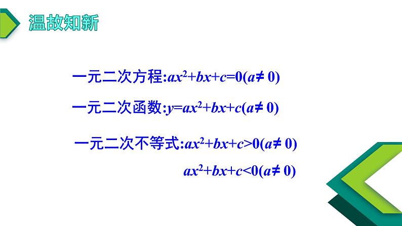 2.3二次函数与一元二次方程、不等式-【新教材】人教A版（2019）高中数学必修第一册课件02