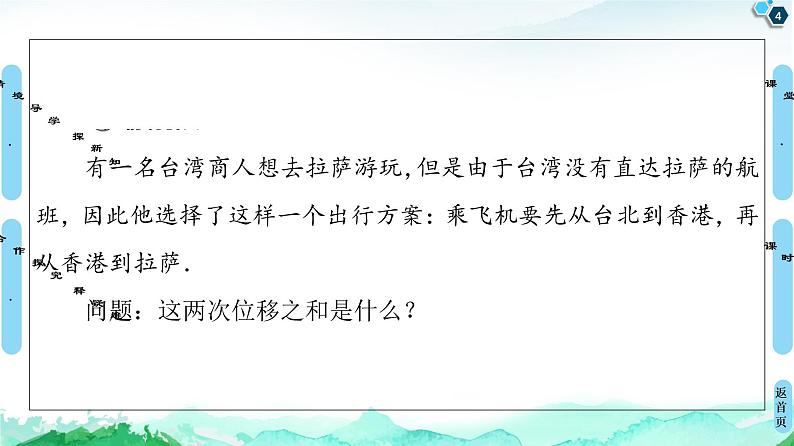 第6章 6.2　6.2.1　向量的加法运算-【新教材】人教A版（2019）高中数学必修第二册课件第4页