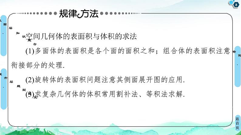 第8章 章末综合提升-【新教材】人教A版（2019）高中数学必修第二册课件08