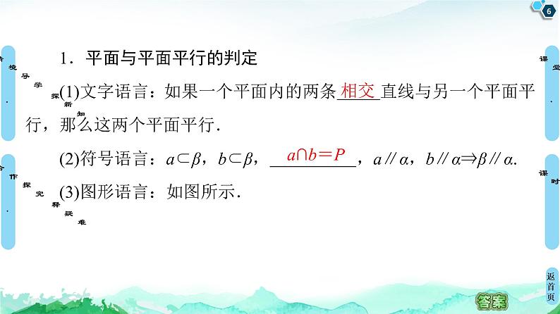 第8章 8.5　8.5.3　平面与平面平行-【新教材】人教A版（2019）高中数学必修第二册课件06