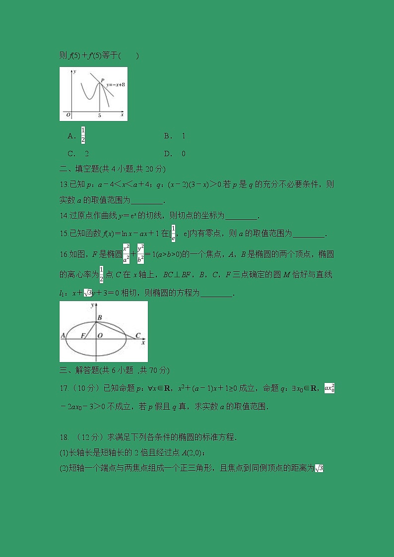 【数学】安徽省定远重点中学2018-2019学年高二下学期开学考试（理）03