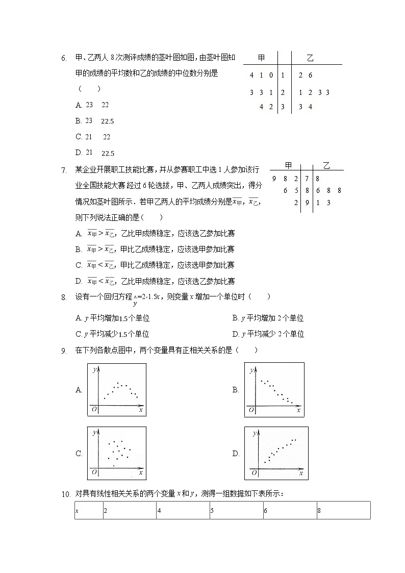 【数学】河北省鹿泉第一中学2019-2020学年高二上学期入学考试试题02
