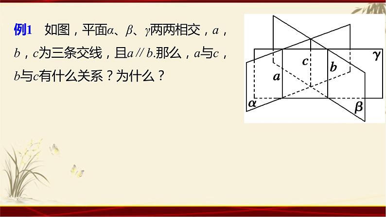 2.23线面平行的性质 四川省成都石室中学人教版高中数学必修二课件(共18张PPT)06