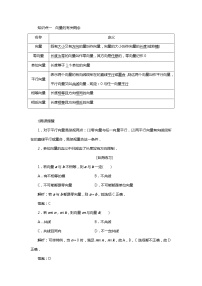 数学必修 第二册6.1 平面向量的概念教学设计