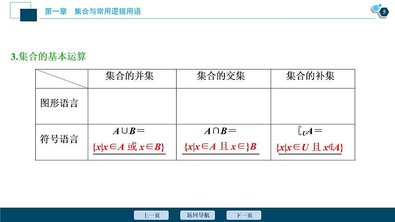 2021版新高考地区高考数学（人教版）大一轮复习（课件+学案+高效演练分层突破）第01章   第1讲　集合的概念与运算06