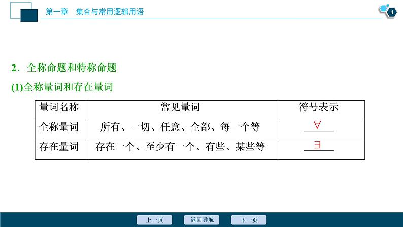 2021版新高考地区高考数学（人教版）大一轮复习（课件+学案+高效演练分层突破）第01章   第2讲　充分条件与必要条件、全称量词与存在量词05