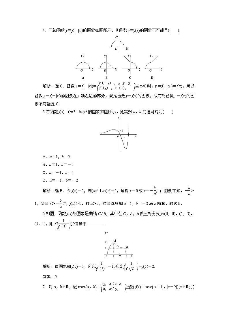 2021版新高考地区高考数学（人教版）大一轮复习 第3章 第7讲　高效演练分层突破第2页