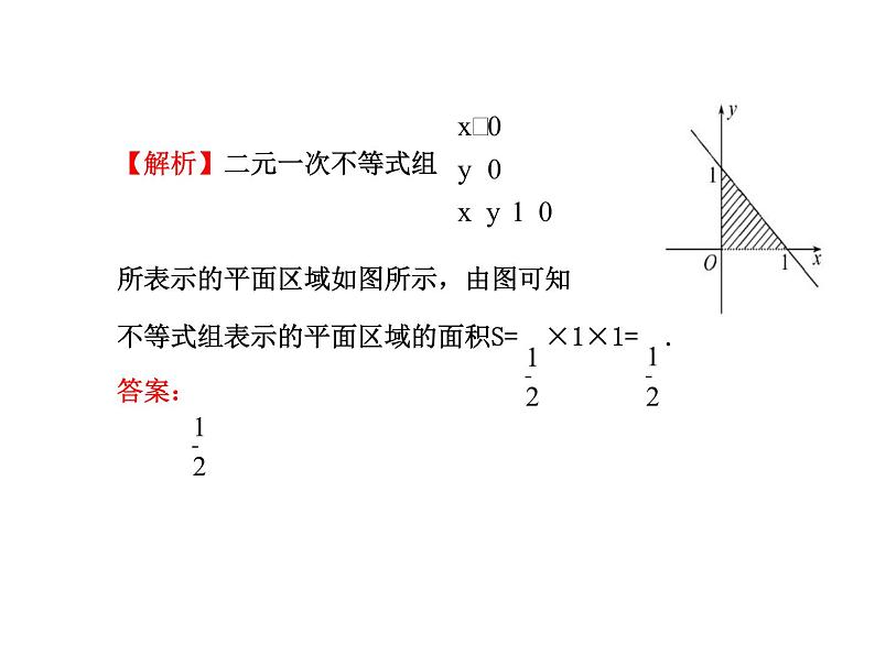 人教版高中数学必修五同课异构课件：3.3.1二元一次不等式（组）与平面区域 3.3.1.2 探究导学课型05