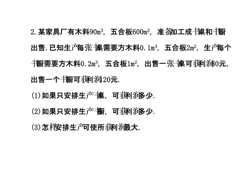 人教版高中数学必修五同课异构课件：3.3.2 简单的线性规划问题 .2 探究导学课型03