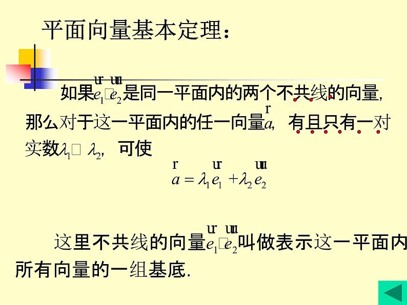 2.3.1平面向量基本定理 课件07