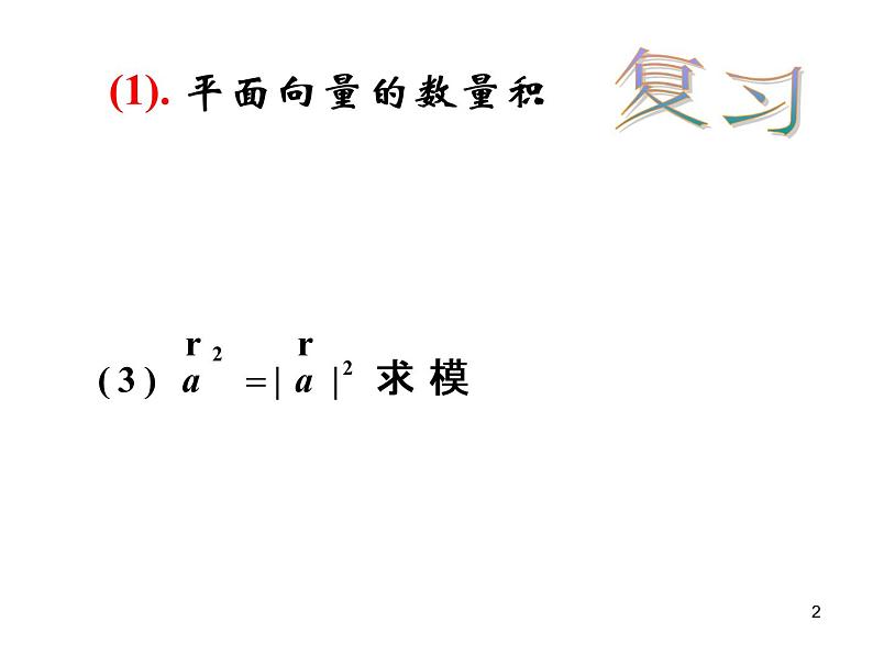 2.4.1平面向量的数量积及运算律(3) 课件02