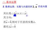 第二章平面向量小结复习课 课件
