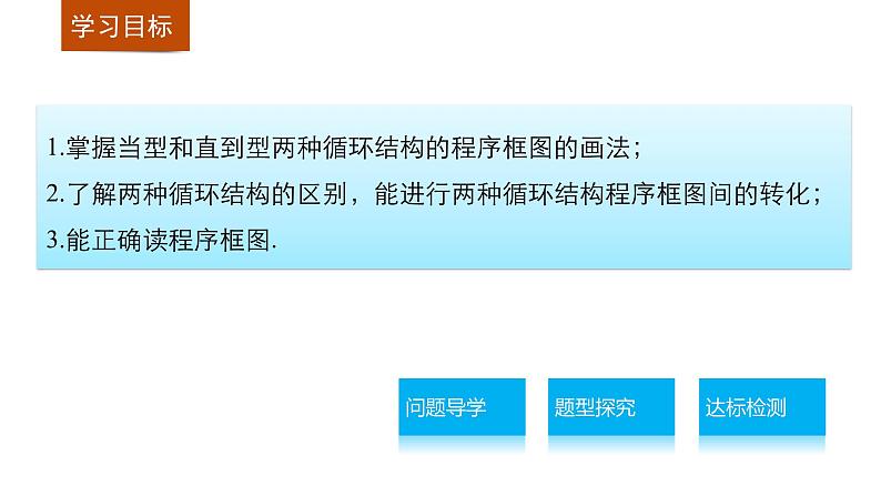 高中数学（人教版A版必修三）配套课件：1.1.2  程序框图与算法的基本逻辑结构第3课时第2页
