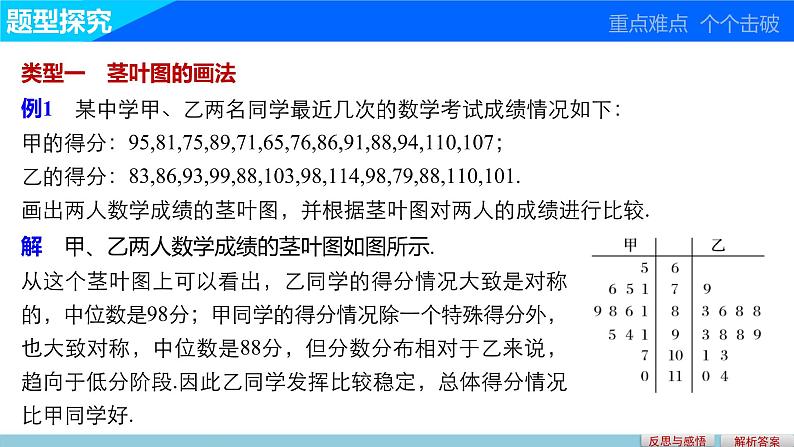 高中数学（人教版A版必修三）配套课件：2.2.1用样本的频率分布估计总体分布（二）06