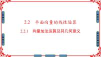 数学必修42.2 平面向量的线性运算背景图课件ppt
