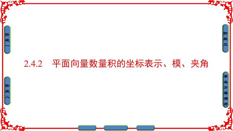 高中数学人教A版（课件）必修四 第二章 平面向量 2.4.201