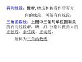 广东地区广东实验中学附属天河学校高一年级必修4课件任意角的三角函数课件（共15张PPT）