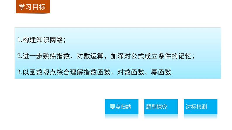 高中数学（人教版A版必修一）：第二章 基本初等函数（Ⅰ） 第二章  章末复习课 课件02