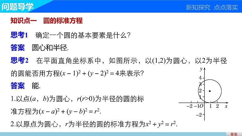 高一数学人教版A版必修二课件：4.1.1 圆的标准方程 课件(共29张PPT)03