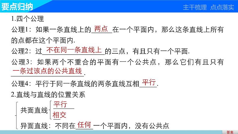 高一数学人教版A版必修二课件：第二章　点、直线、平面之间的位置关系  课件(共45张PPT)第3页