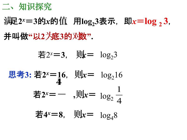 高一数学人教A版必修1课件：2.2.1 对数与对数运算（第1课时）课件（共25张PPT）第5页