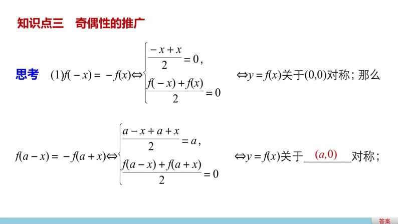 高中数学（人教版A版必修一）：第一章 集合与函数的概念 1.3.2 第2课时 课件07