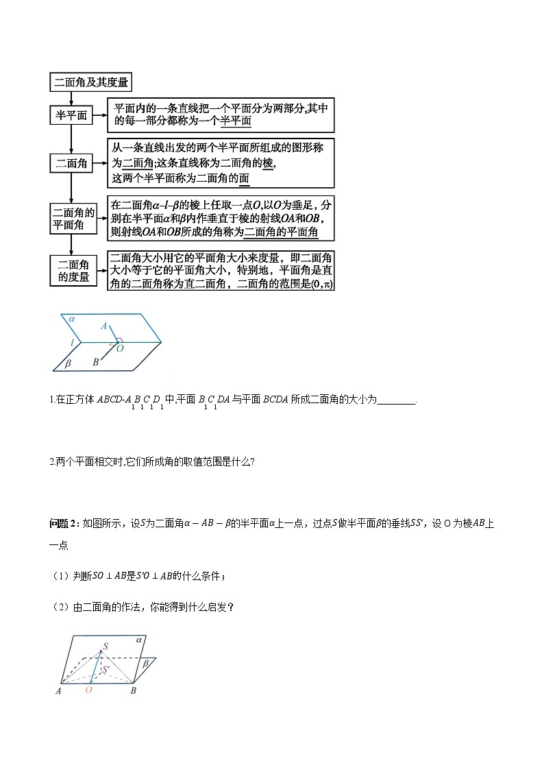 1.2.4 二面角（1）导学案03