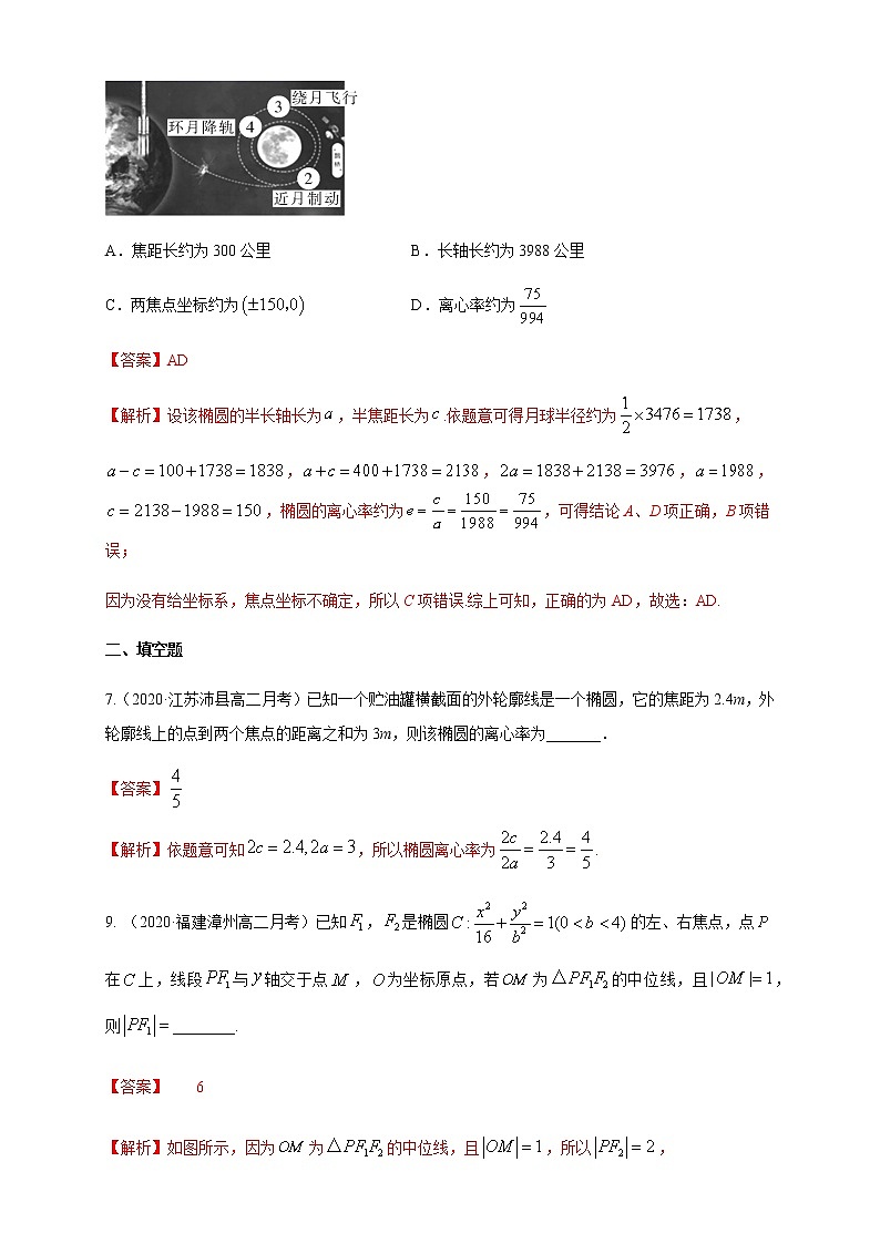 2.5.2 椭圆的几何性质（2）-A基础练（解析版）03
