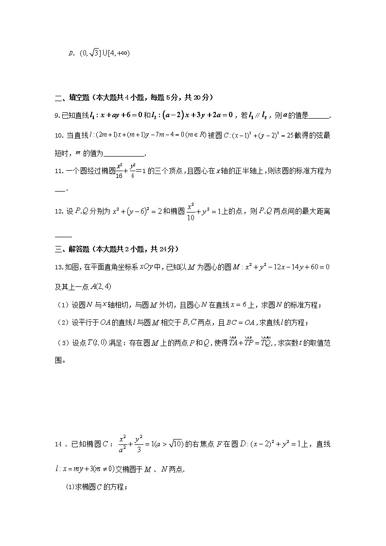 江西省信丰中学2020届高三数学上学期周考十六文（含解析） 试卷02